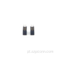 Conector de cabeçote fêmea de 1,27 mm reto 10P